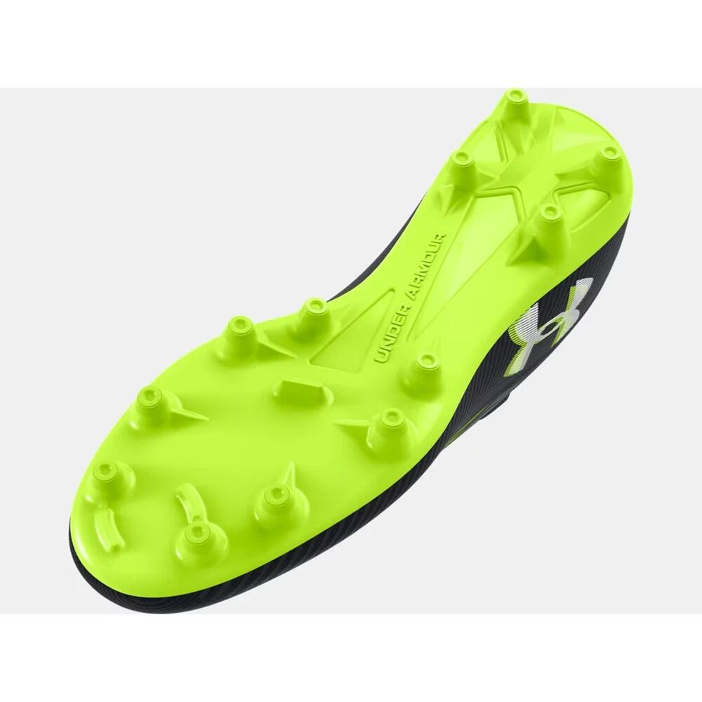 Under Armour Unisex UA Magnetico Select 4 FG Soccer Cleats Black/Anthracite 10 - Picture 2 of 7